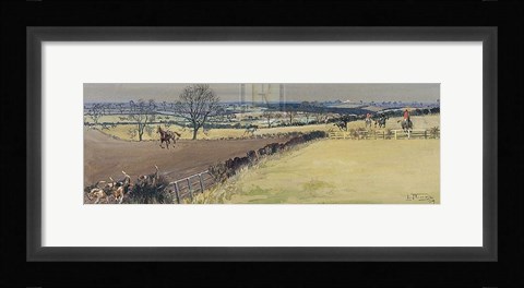 Framed York and Ainstay Hunt Print