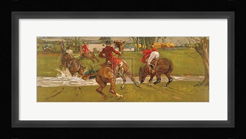 Framed Water Jump Print