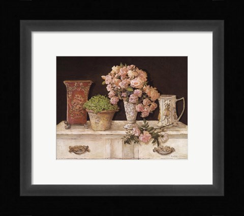 Framed Cottage Living II Print