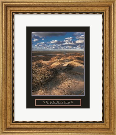 Framed Assurance - Sand Dunes Print