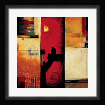 Framed Divide I Print