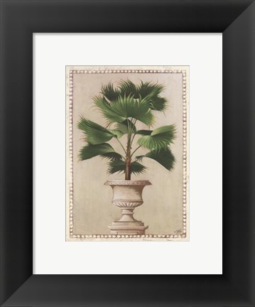 Framed Tropical Persuasion I Print