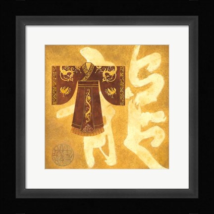 Framed Prince's Dress Print