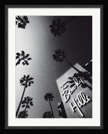 Framed Beverly Hills California Print