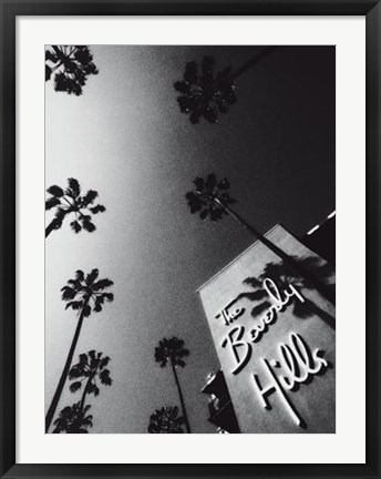 Framed Beverly Hills California Print
