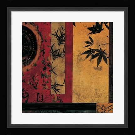 Framed Sun Salutation II Print