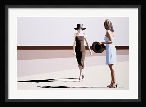 Framed Top Hat Tails Print