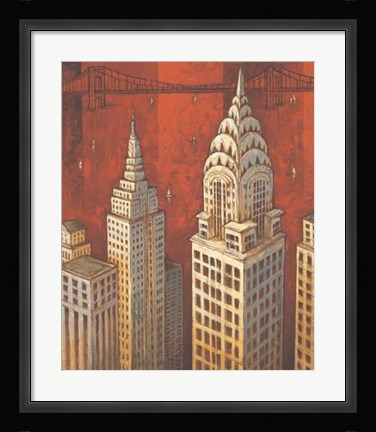 Framed Nyc II Print