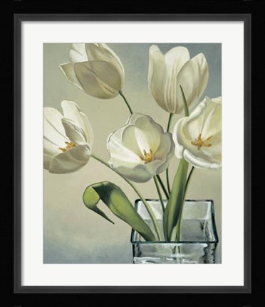 Framed Tulipani In Vaso Print