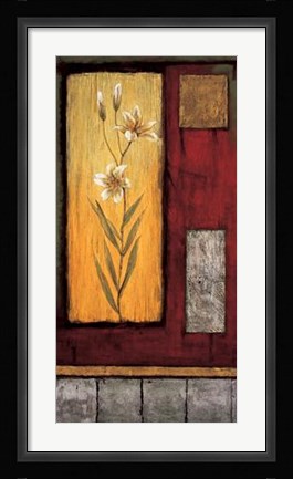 Framed Delicate Balance II Print