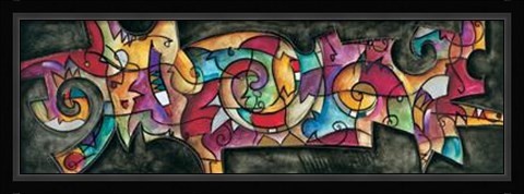 Framed All Night Long Print