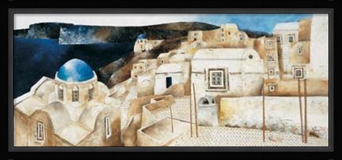 Framed Terrazzi Print