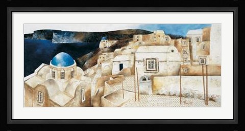 Framed Terrazzi Print