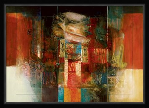 Framed Sinfonia N° 3 Print