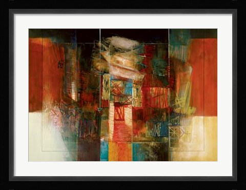 Framed Sinfonia N° 3 Print