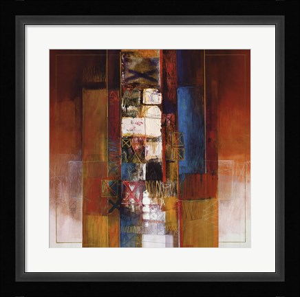 Framed Totem Della Materia Print