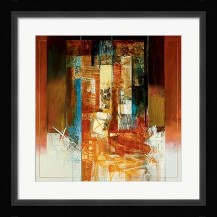 Framed I Riflessi Del Vento Print