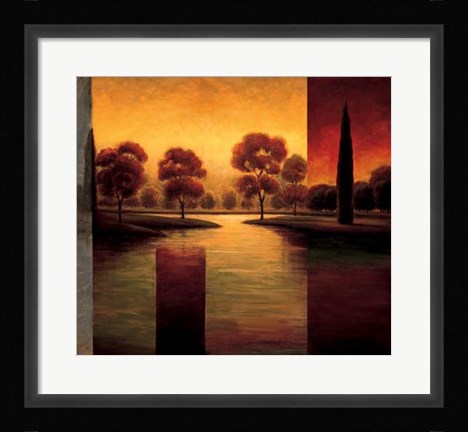 Framed Break Of Dawn II Print