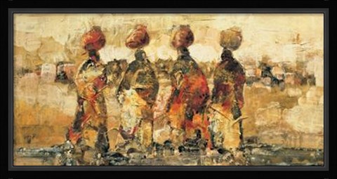 Framed Horizon D'afrique Print