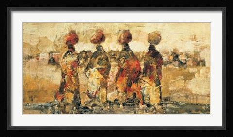 Framed Horizon D'afrique Print