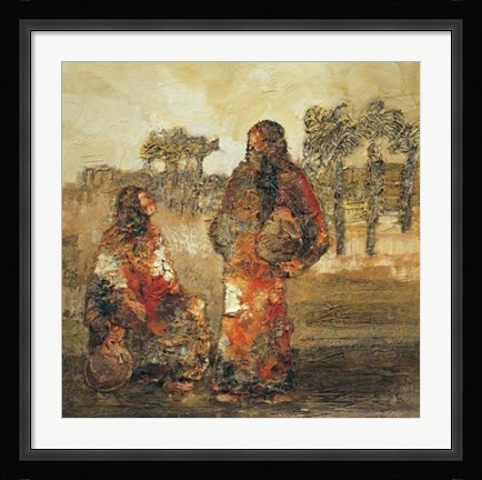 Framed Oasis II Print