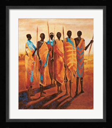 Framed Les Gardiens De La Terre Print