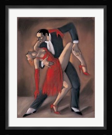 Framed Tango De Passion Print