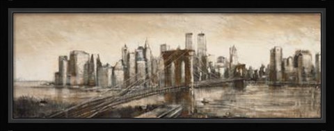 Framed New York, New York Print