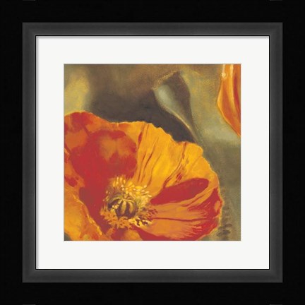 Framed Coquelicots Dans Le Soleil II Print