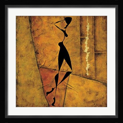 Framed Voleva Sola Andare Print