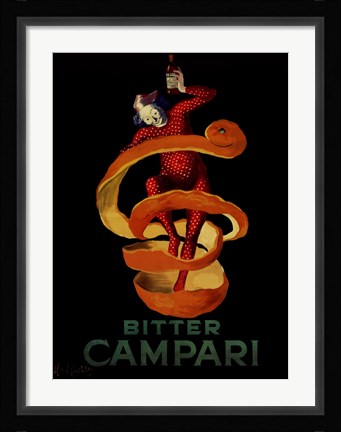 Framed Bitter Campari Print