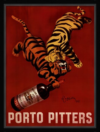 Framed Porto Pitters Print