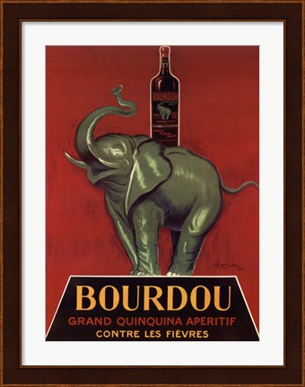Framed Bourdou Print