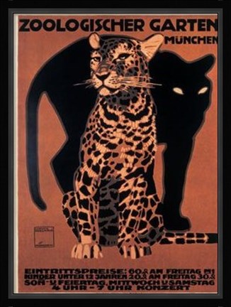 Framed Zoologischer Garten, 1912 Print