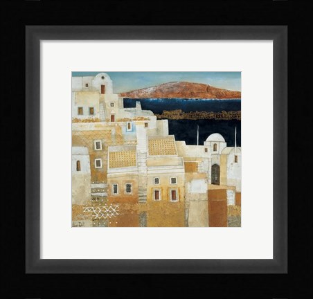 Framed Oia Print