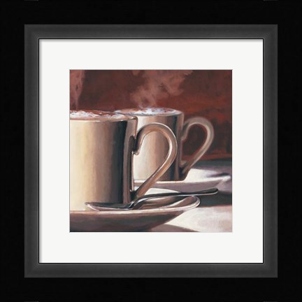 Framed Due Cappuccini Print