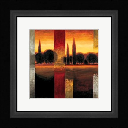 Framed Reflections II Print