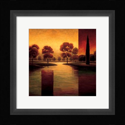Framed Break Of Dawn II Print