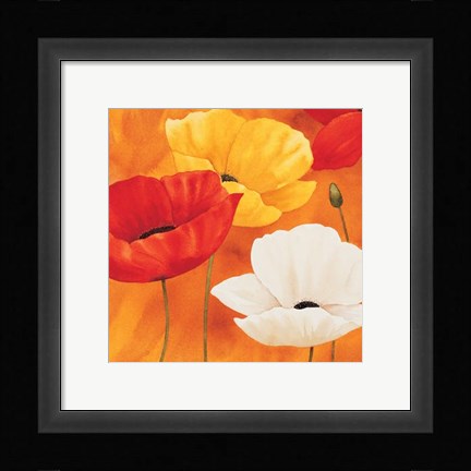 Framed Festa Di Papaveri Print