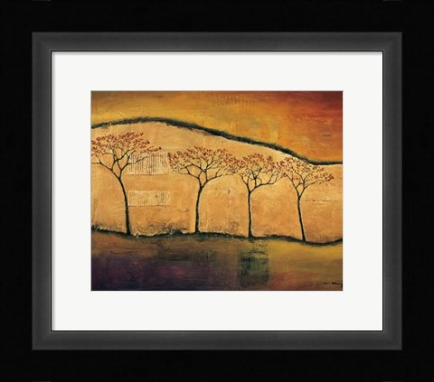 Framed Torn Through I Print