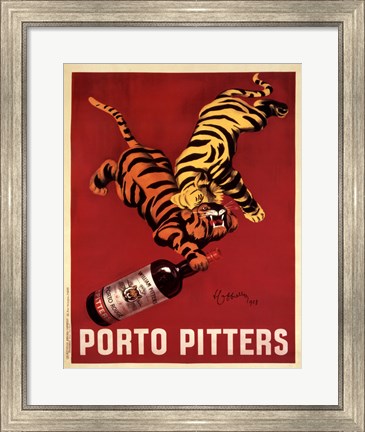 Framed Porto Pitters Print
