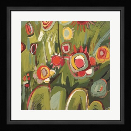 Framed Garden Folly I Print