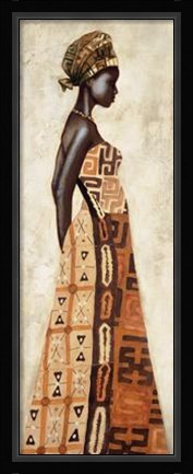 Framed Femme Africaine I Print