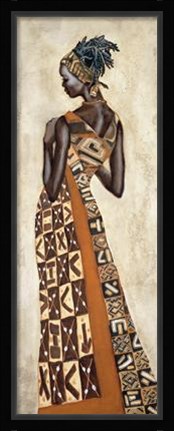 Framed Femme Africaine II Print