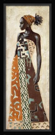 Framed Femme Africaine IV Print