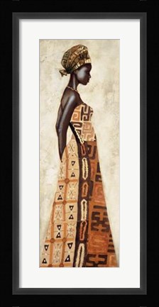 Framed Femme Africaine I Print