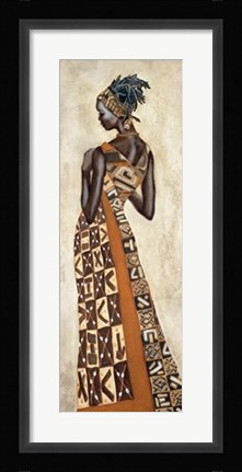 Framed Femme Africaine II Print