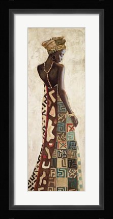 Framed Femme Africaine III Print