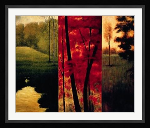 Framed Point of View II Print