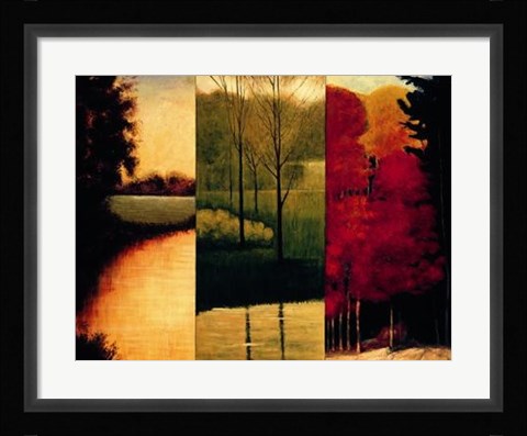 Framed Point of View I Print